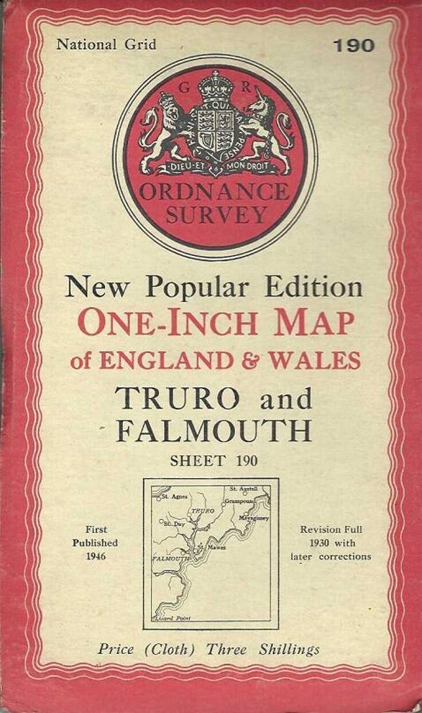 Truro & Falmouth [O/S No. 190] 1946