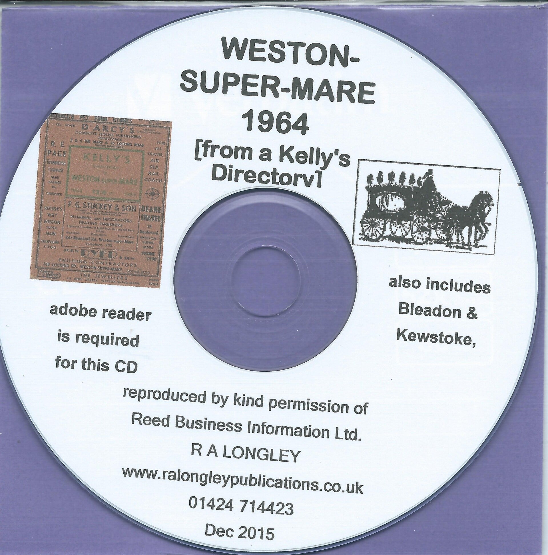 Weston-Super-Mare 1964 Directory [Kelly's]