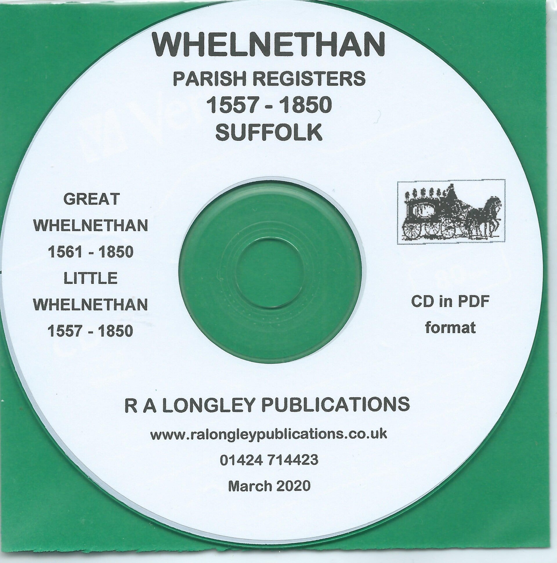 Whelnetham Parish Records 1557 - 1850