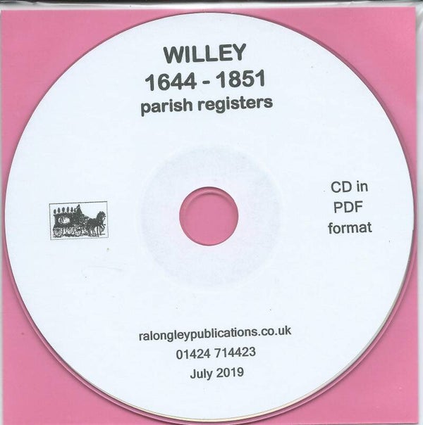 Willey Parish Records 1644 - 1851