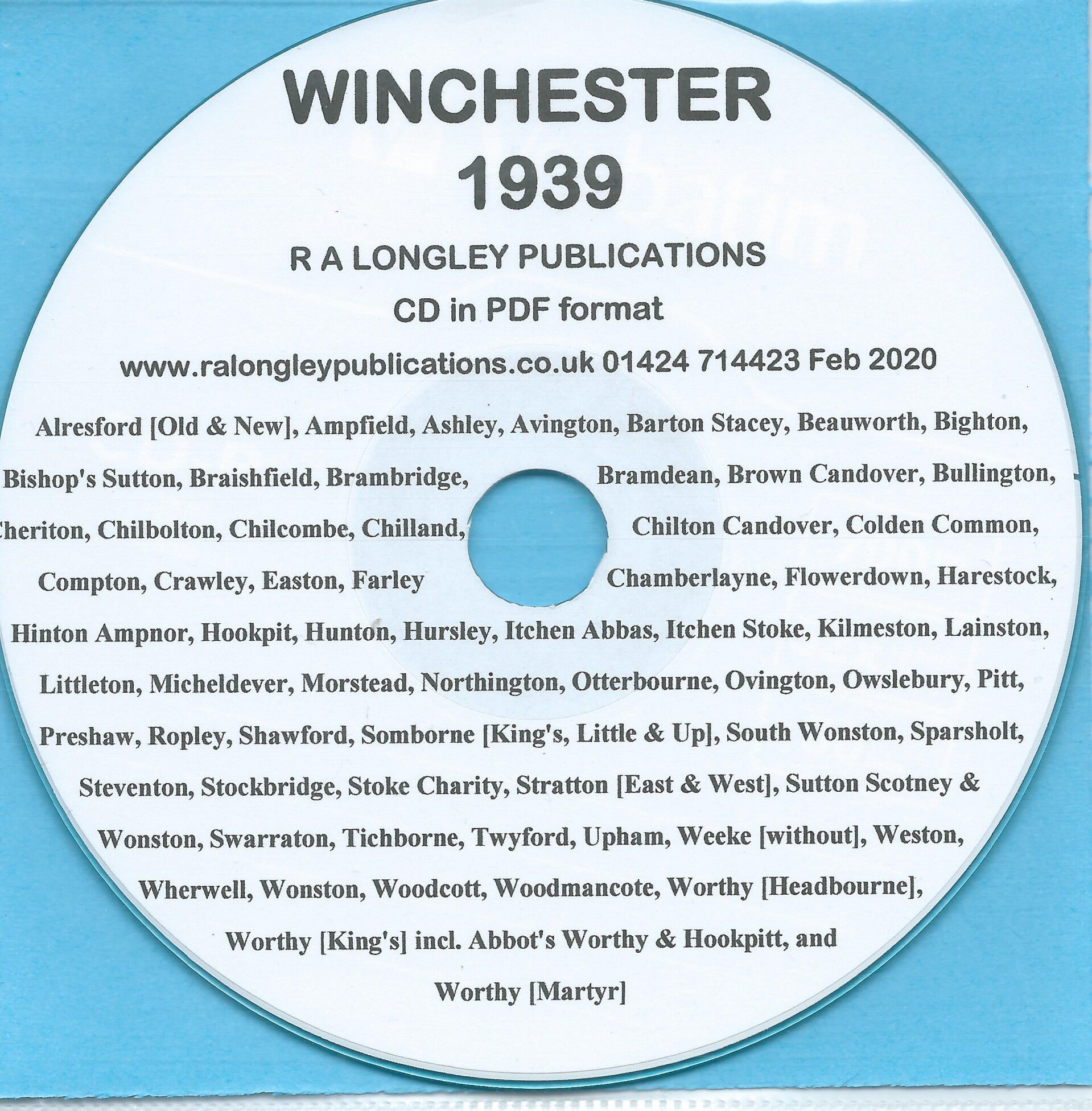 Winchester 1939 Directory [Kelly’s]