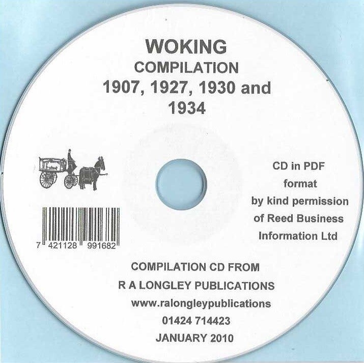 Woking Compilation 1907 to 1934