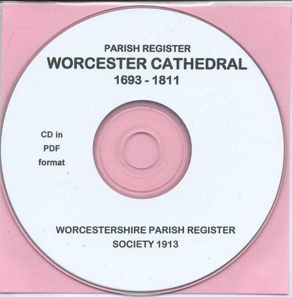 Worcester Cathrdral Records 1693 - 1811