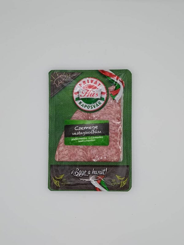 Privát Hús - Szeletelt vastag kolbász csemege