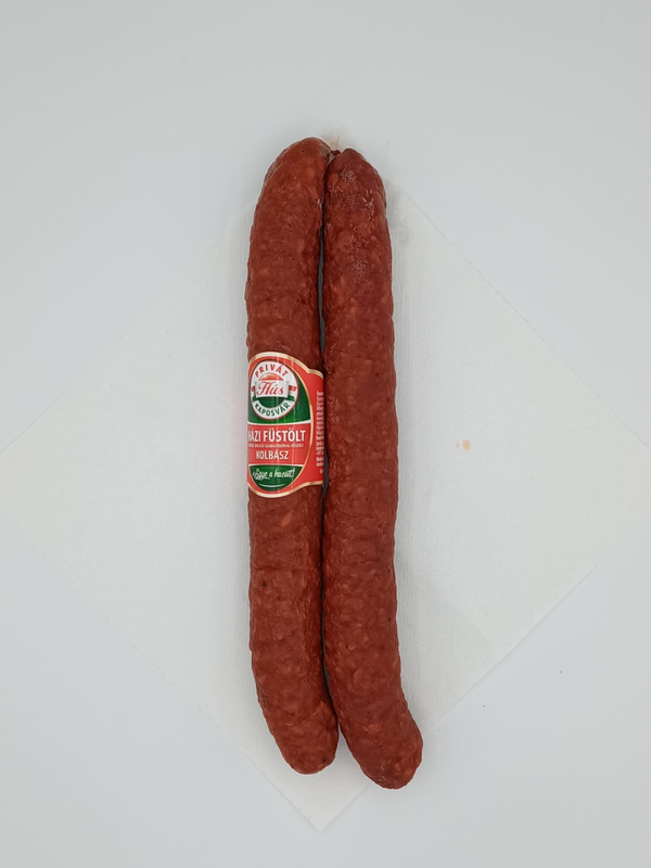 Privát Hús - Házi füstölt kolbász csemege 0,448 kg