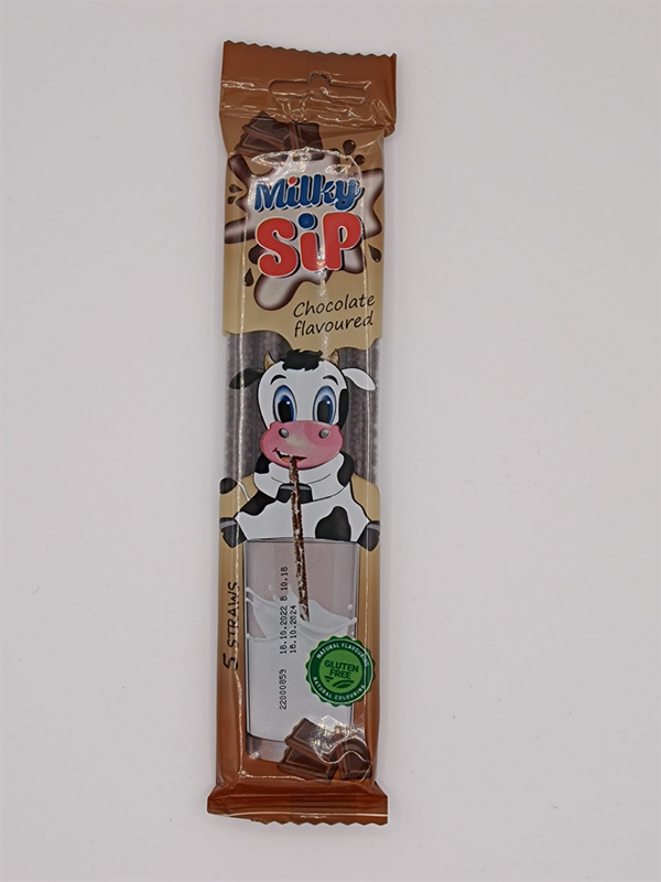 Milky Sip Szívószál-Csokoládé