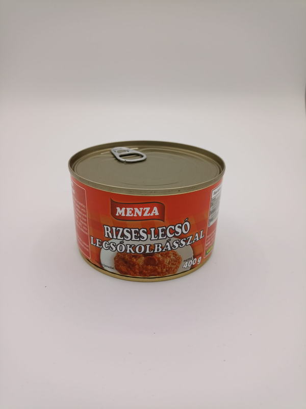 Menza - Rizses lecsó lecsókolbásszal