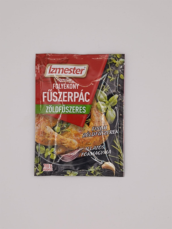 Ízmester folyékony fűszerpác - zöldfűszeres