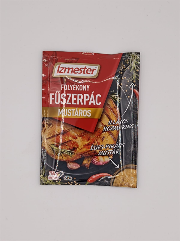 Ízmester folyékony fűszerpác - mustáros