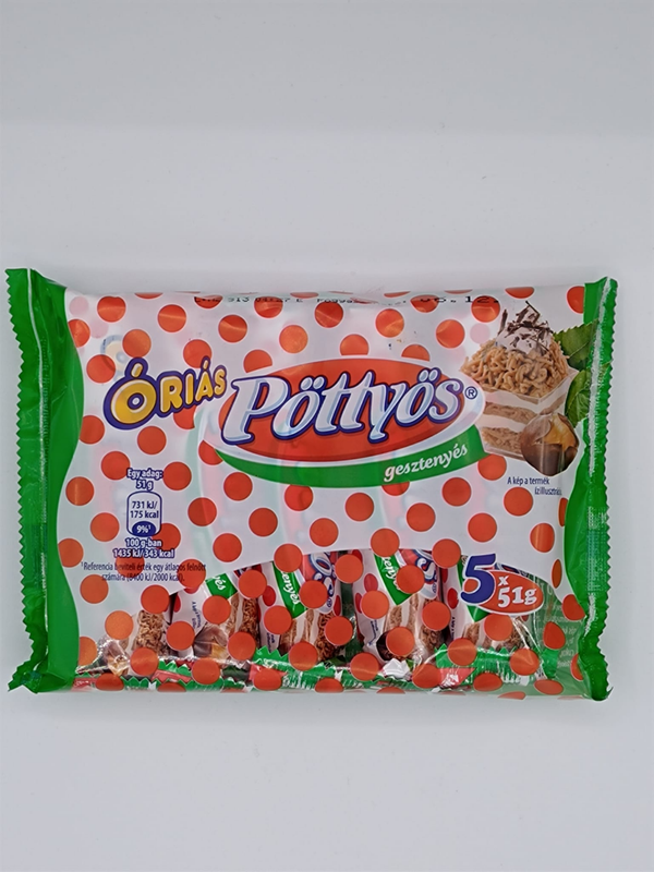 Pöttyös rudi Óriás gesztenyés