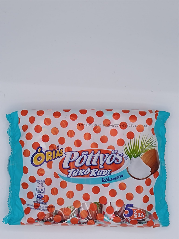 Pöttyös rudi Óriás kókuszos
