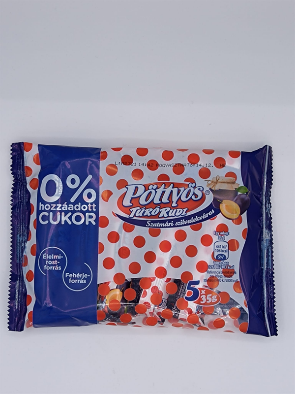 Pöttyös rudi Óriás 0% cukor - szilvás