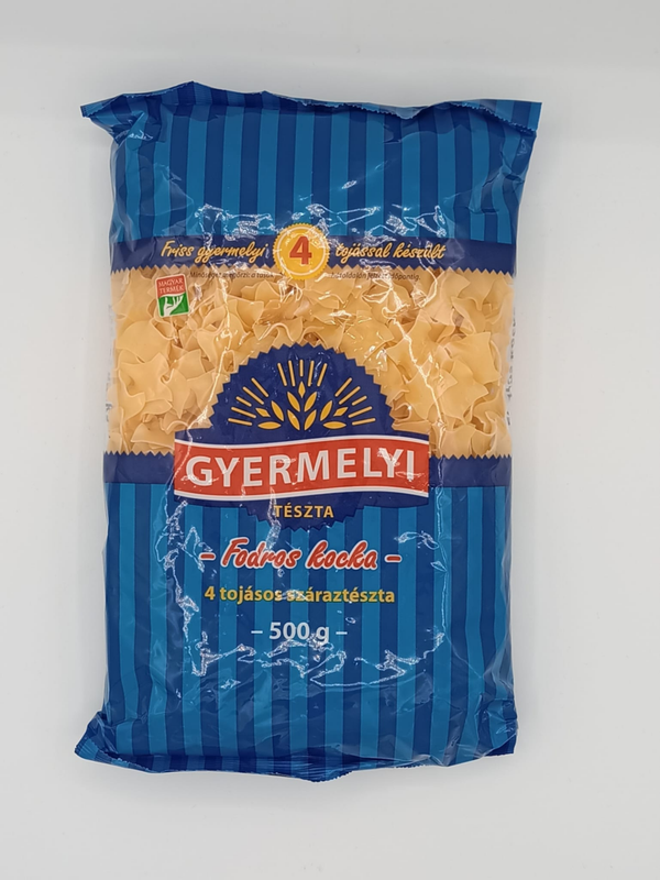Gyermelyi - 4T Fodros nagykocka tészta 500g