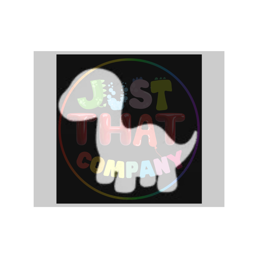 Baby Dino stencil x25