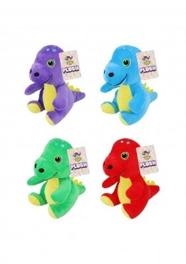 Dinosaur plush 20cm 4 colours