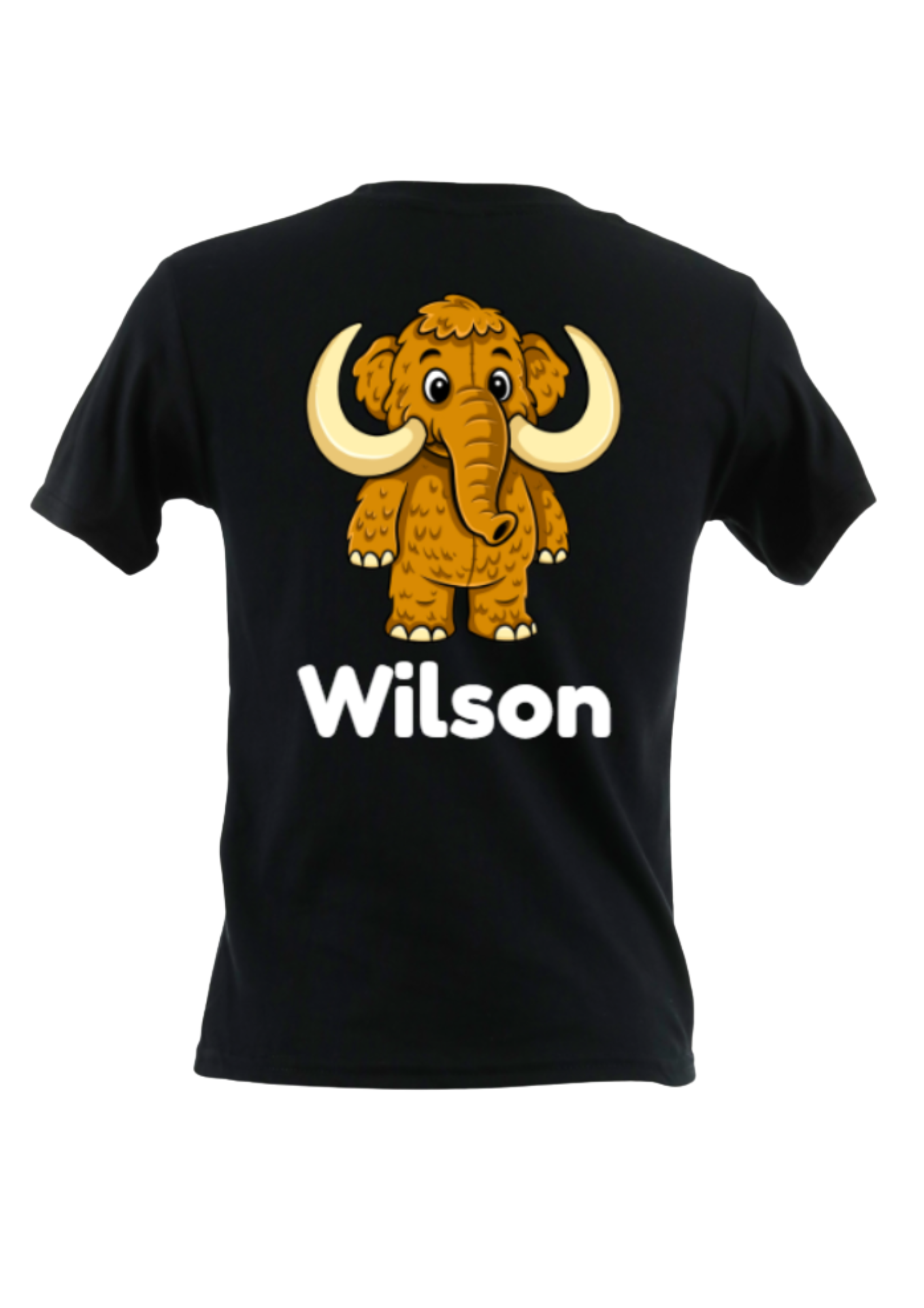 children's Wilson the Wolly Mammoth t-shirt