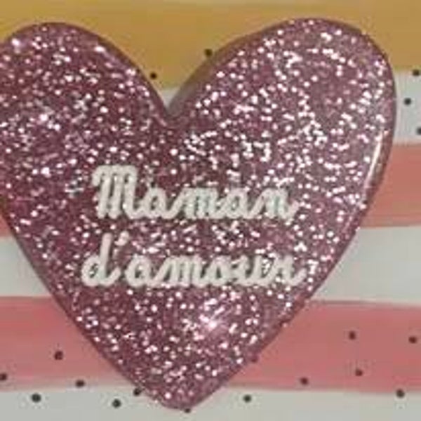 Broche MAMAN D'AMOUR