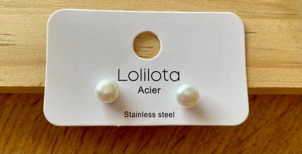 Boucles d’oreilles PERLINE