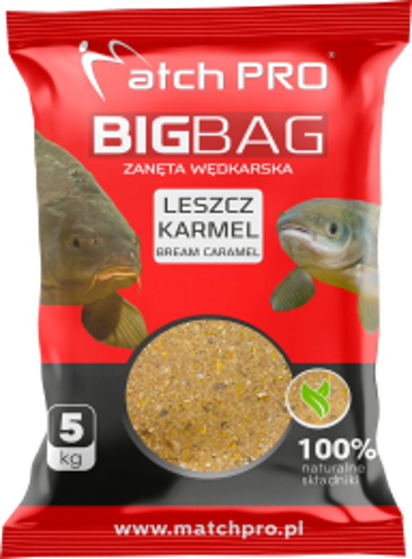 Match PRO BIG BAG LESZCZ KARMEL Zanęta 5kg
