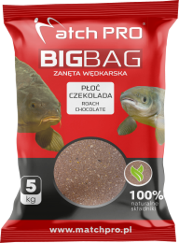 Match PRO BIG BAG PŁOĆ CZEKOLADA Zanęta 5kg
