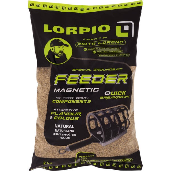 MPU LORPIO FEEDER MAGNETIC NATURAL 2000g