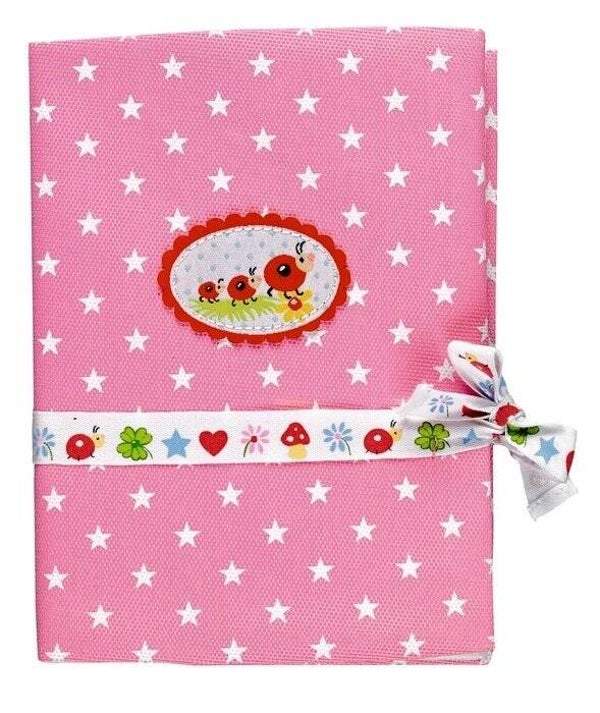 Baby geluk - Klein Foto insteekalbum roze