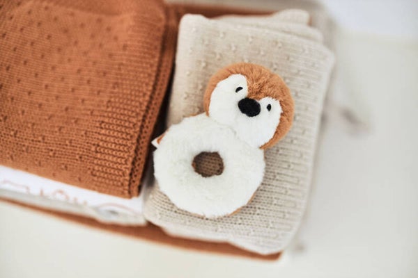 Jollein - Rammelaar- Pinguïn - Caramel