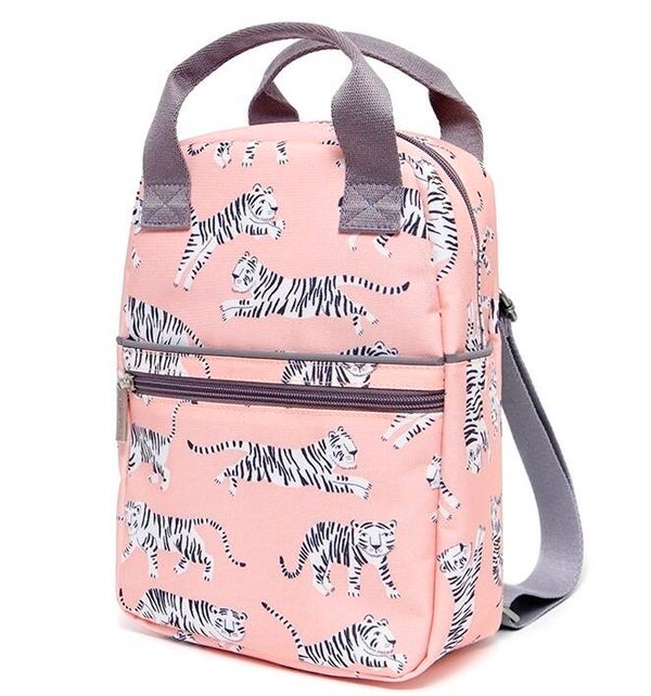 Petit Monkey - Rugtas - Tijger - Roze - small