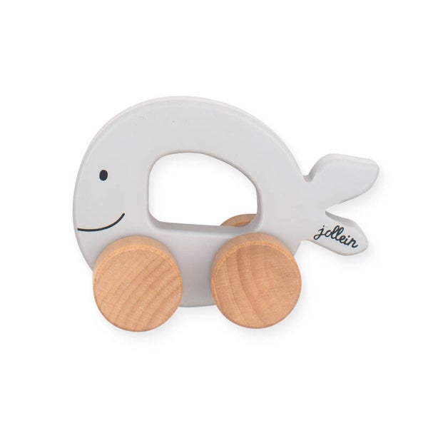 Jollein - Speelgoedauto Sea animal - grey