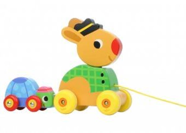 Vilac - Muzikaal trekdier Haas & Schildpad