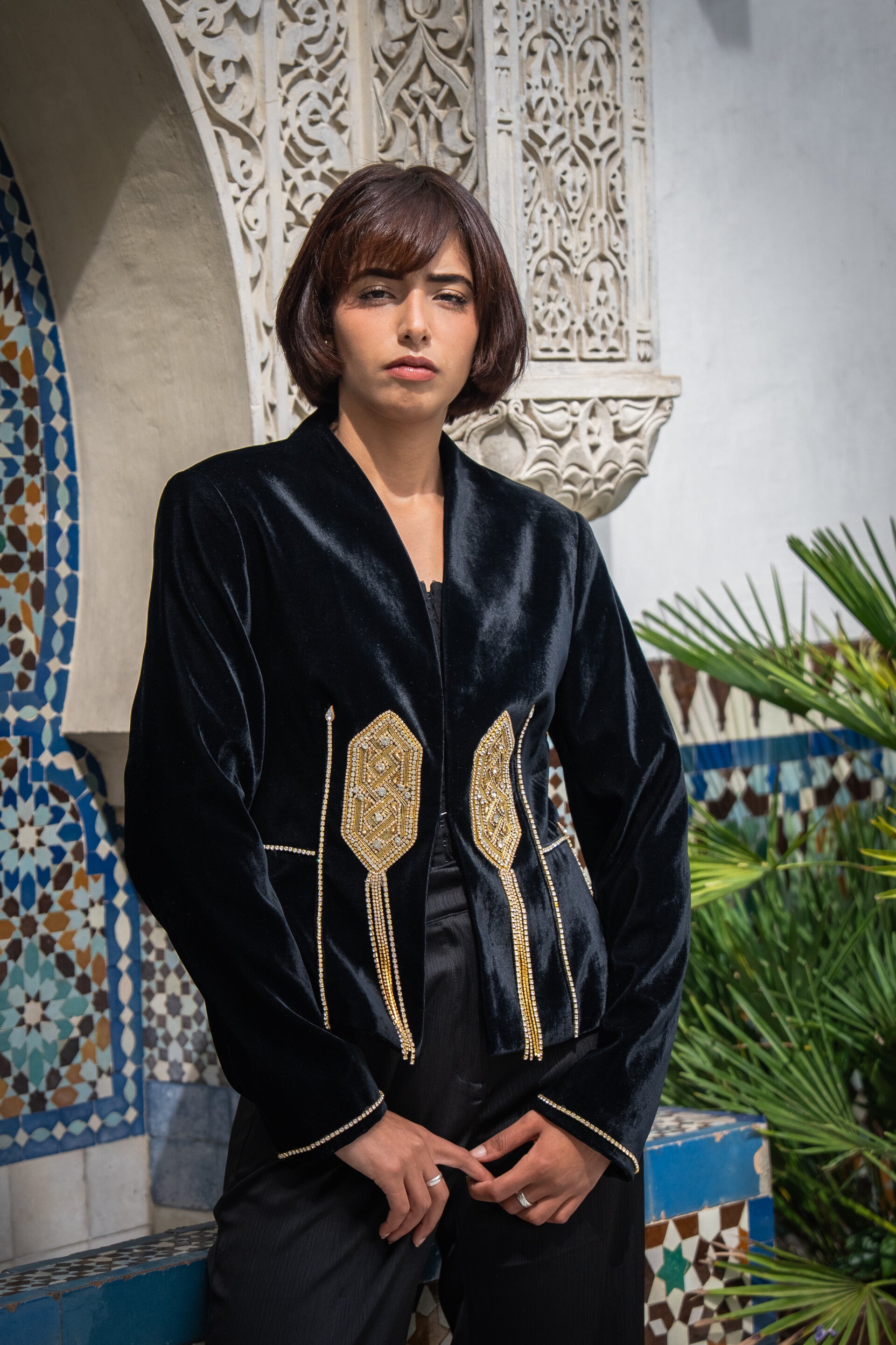 Veste "Alhambra noir"
