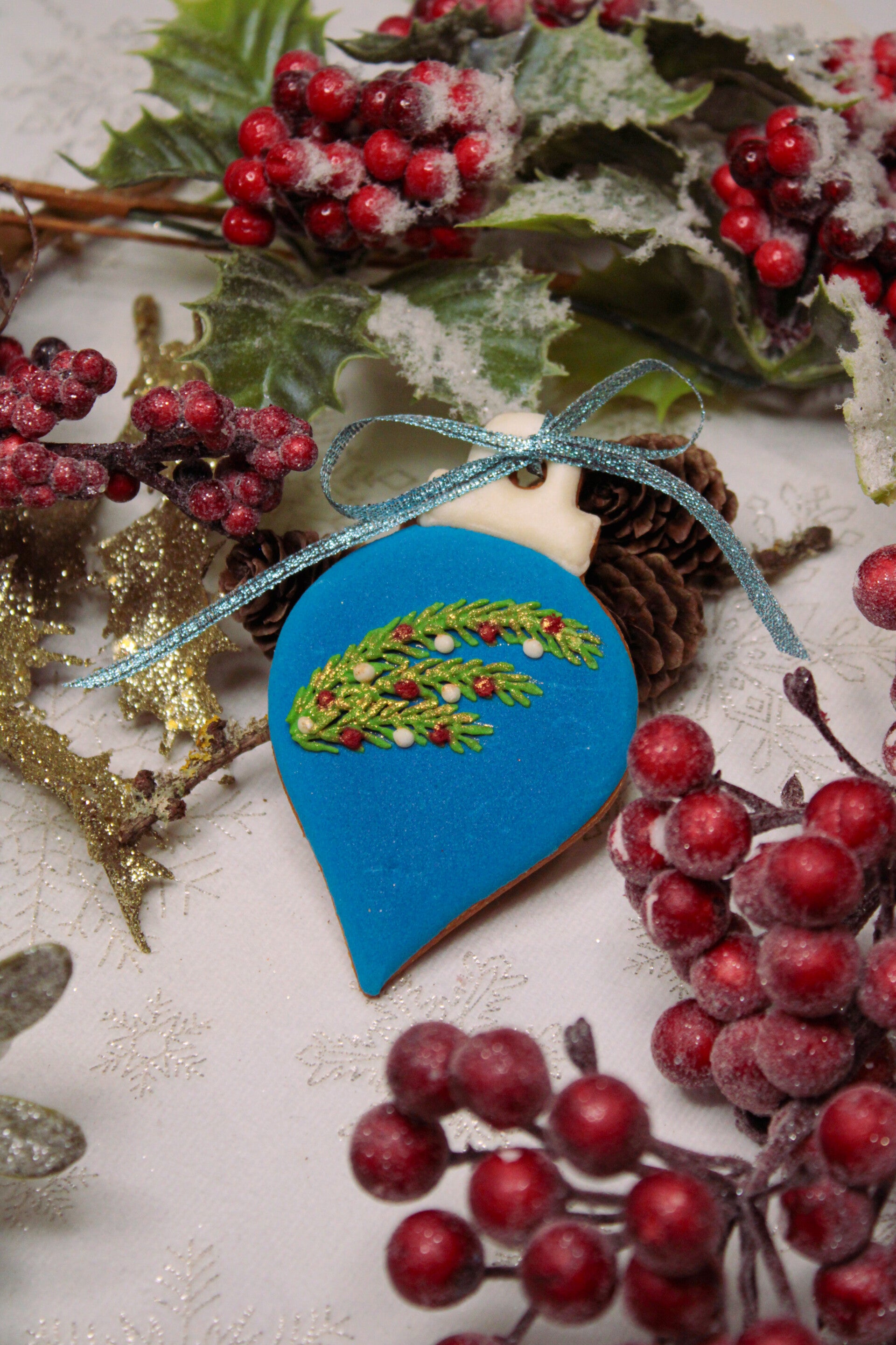 Small Gingerbread Bisquits for Christmas