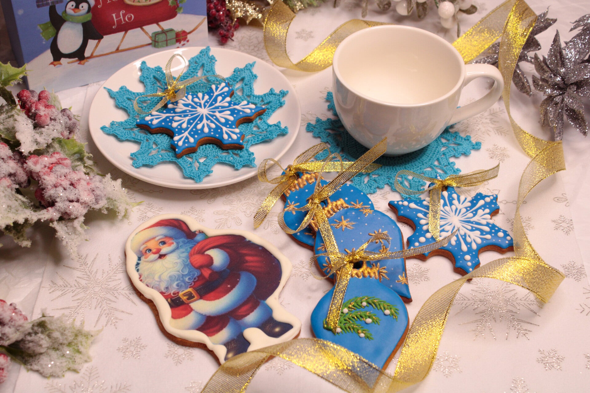 Set of Gingerbread for Christmas