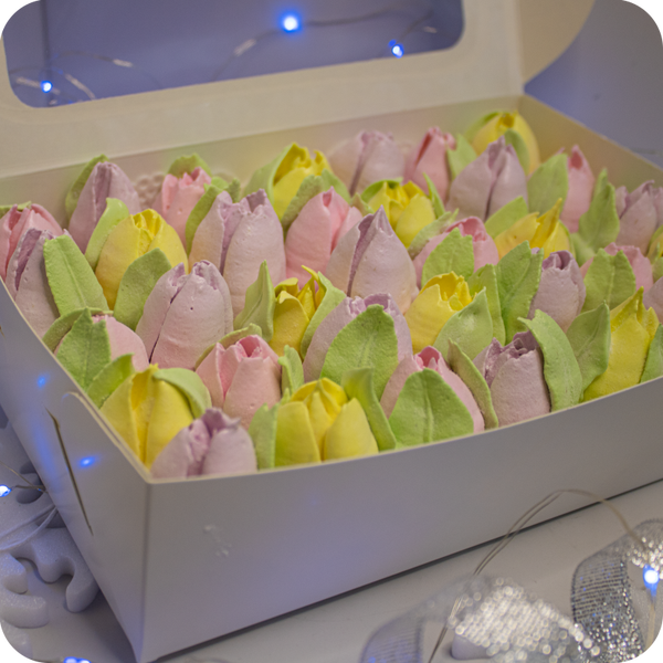 Small Tulips in 15x22x6 box