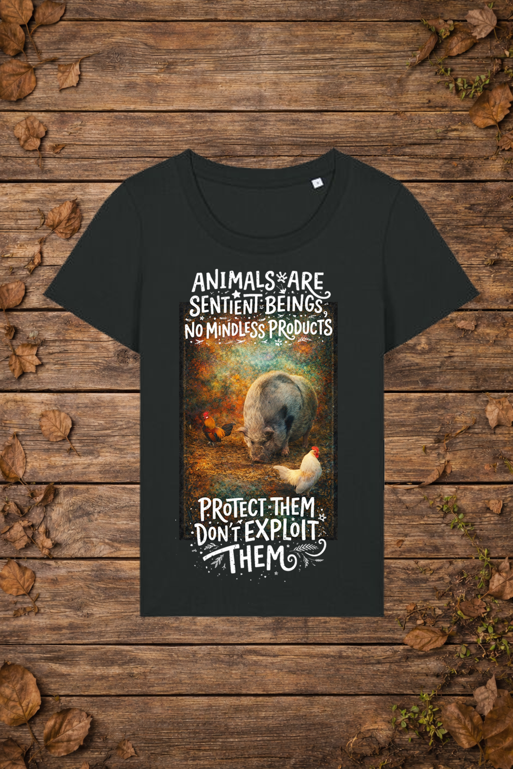 Animals are sentient (vrouw)