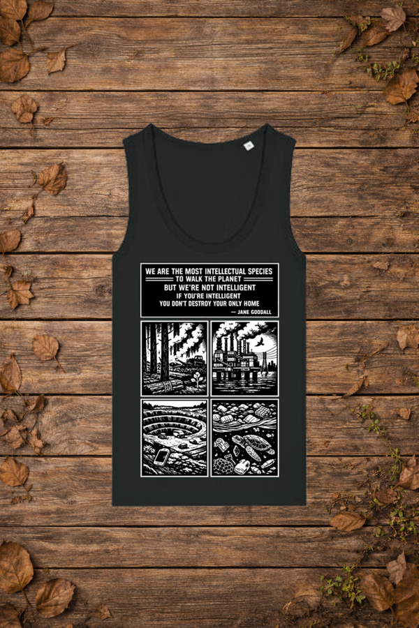 Jane Goodall (tanktop vrouw)