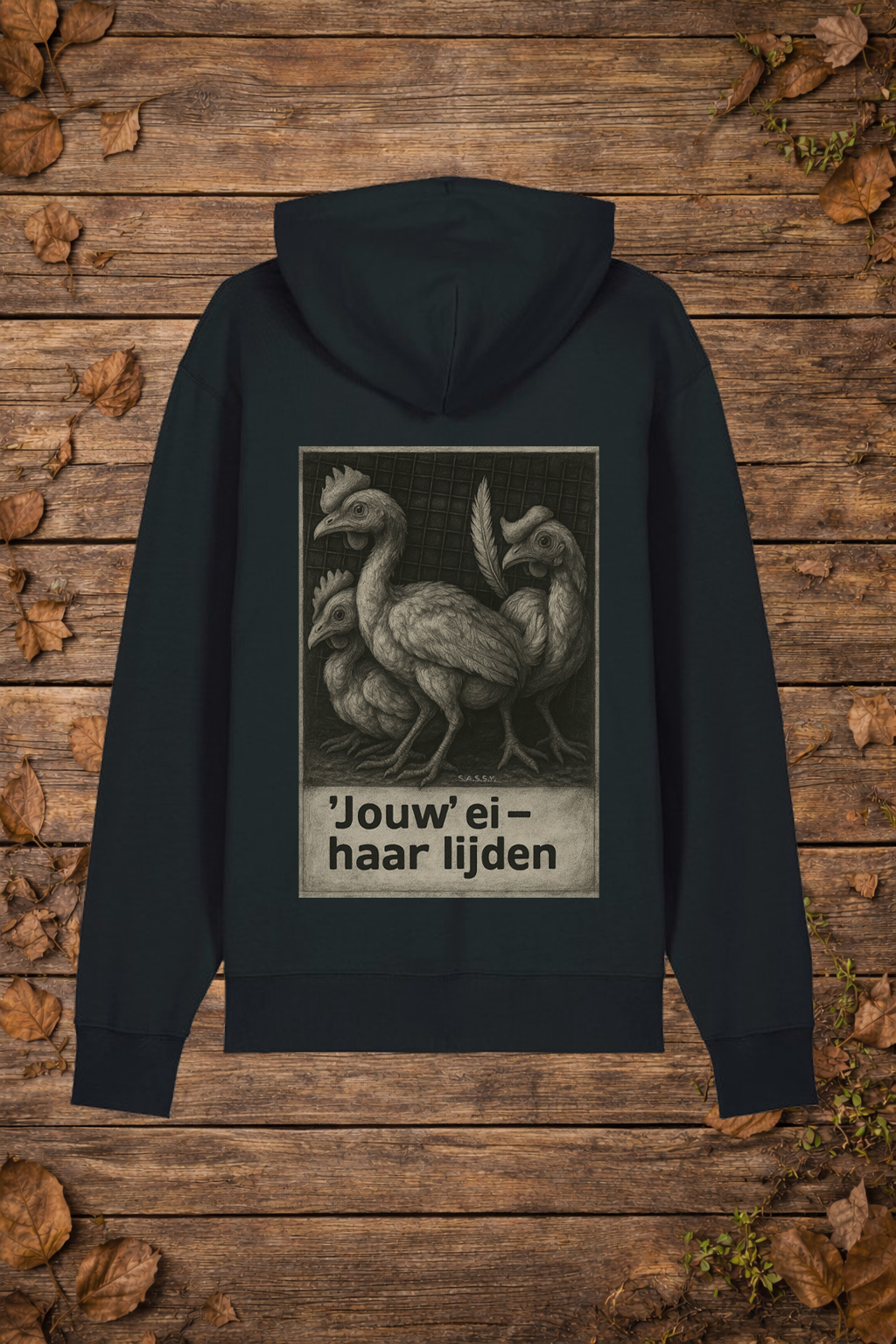 'jouw' ei - haar lijden (trui)