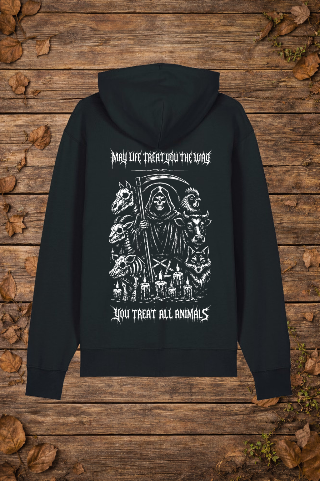 May life treat you the way you treat all animals (trui)