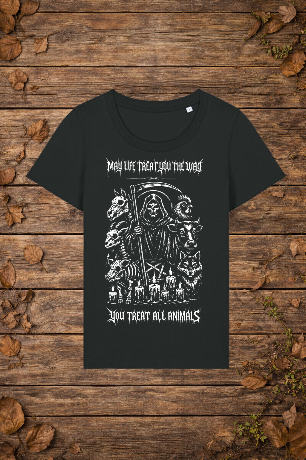 May life treat you the way you treat all animals (vrouw)
