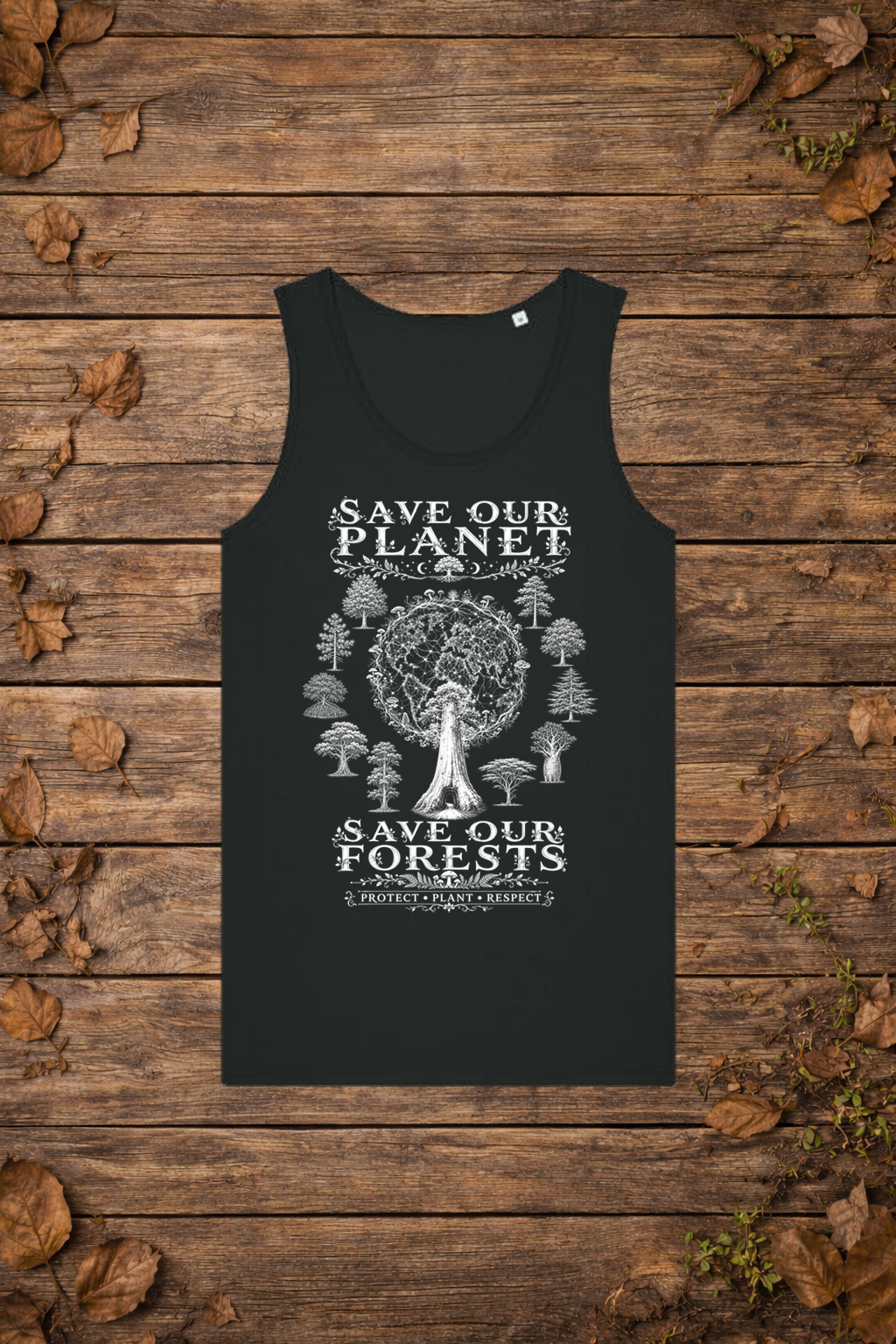 Save the planet (tanktop man)