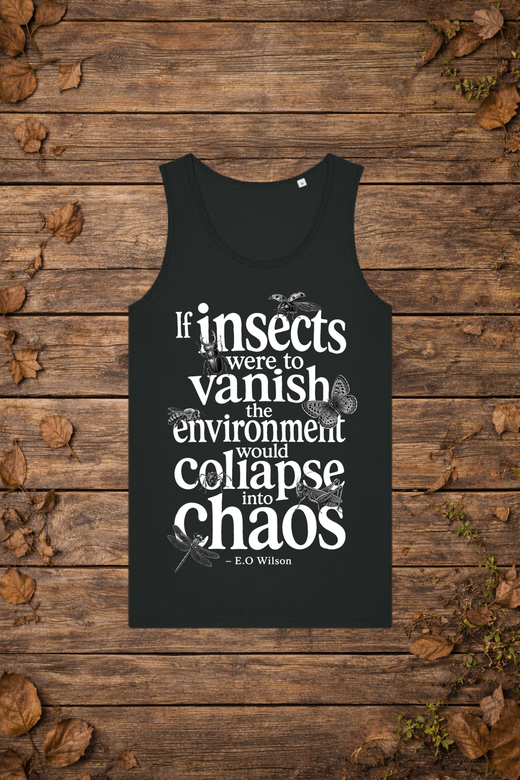 Without insects (tanktop man)