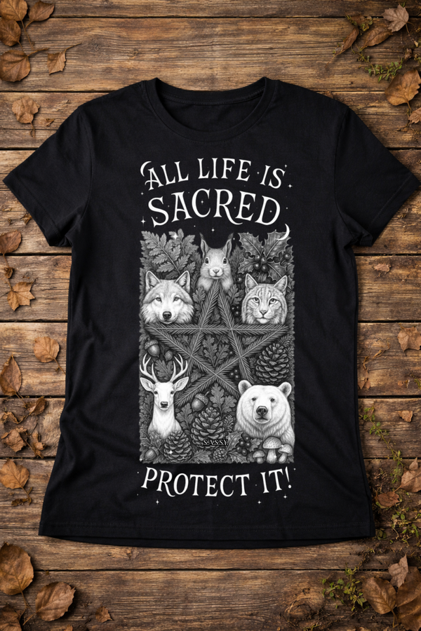 All life is sacred forest