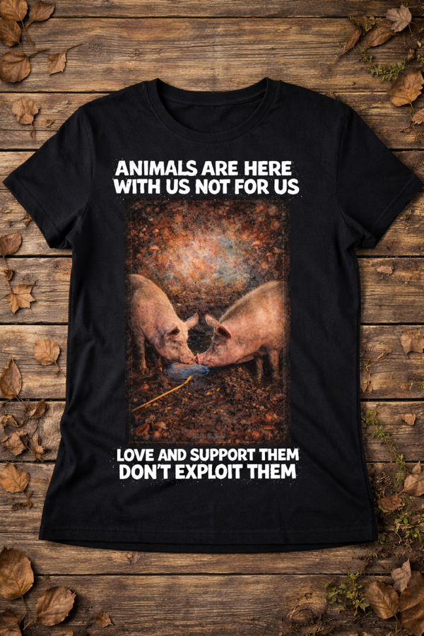 Animals are here with us not for us
