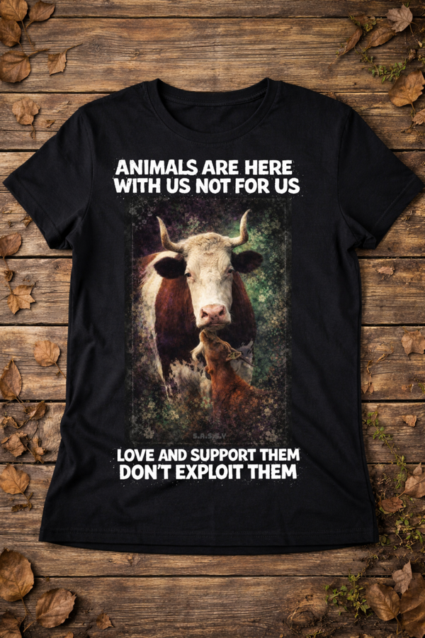 Animals are here with us not for us