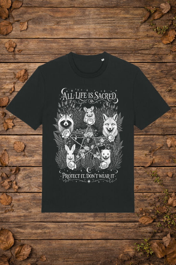 'All life is sacred' - fur edition