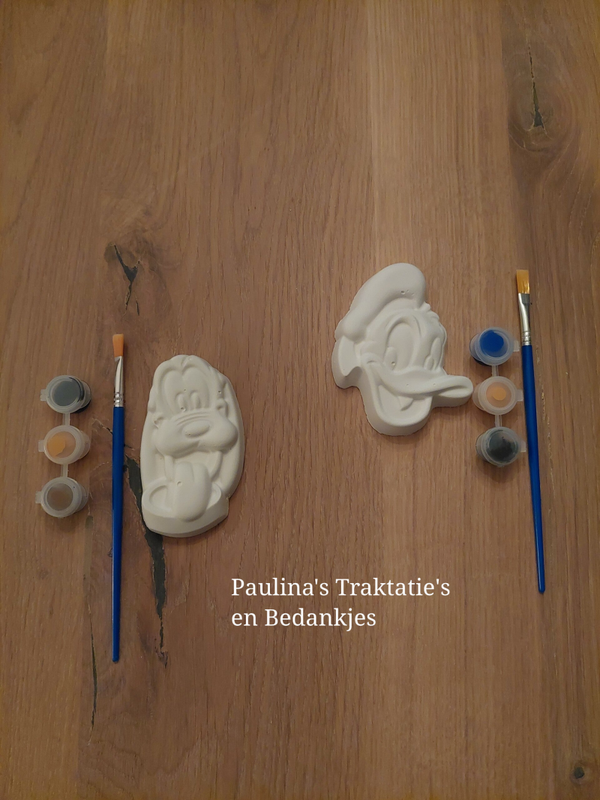 Verfsetje Goofy/Donald Duck