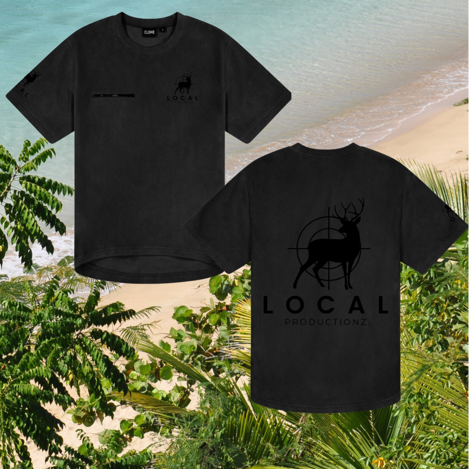Local Hunter Fleece Tee