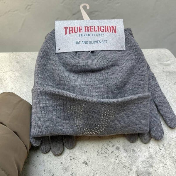 Set True Religion Gorro + Guantes