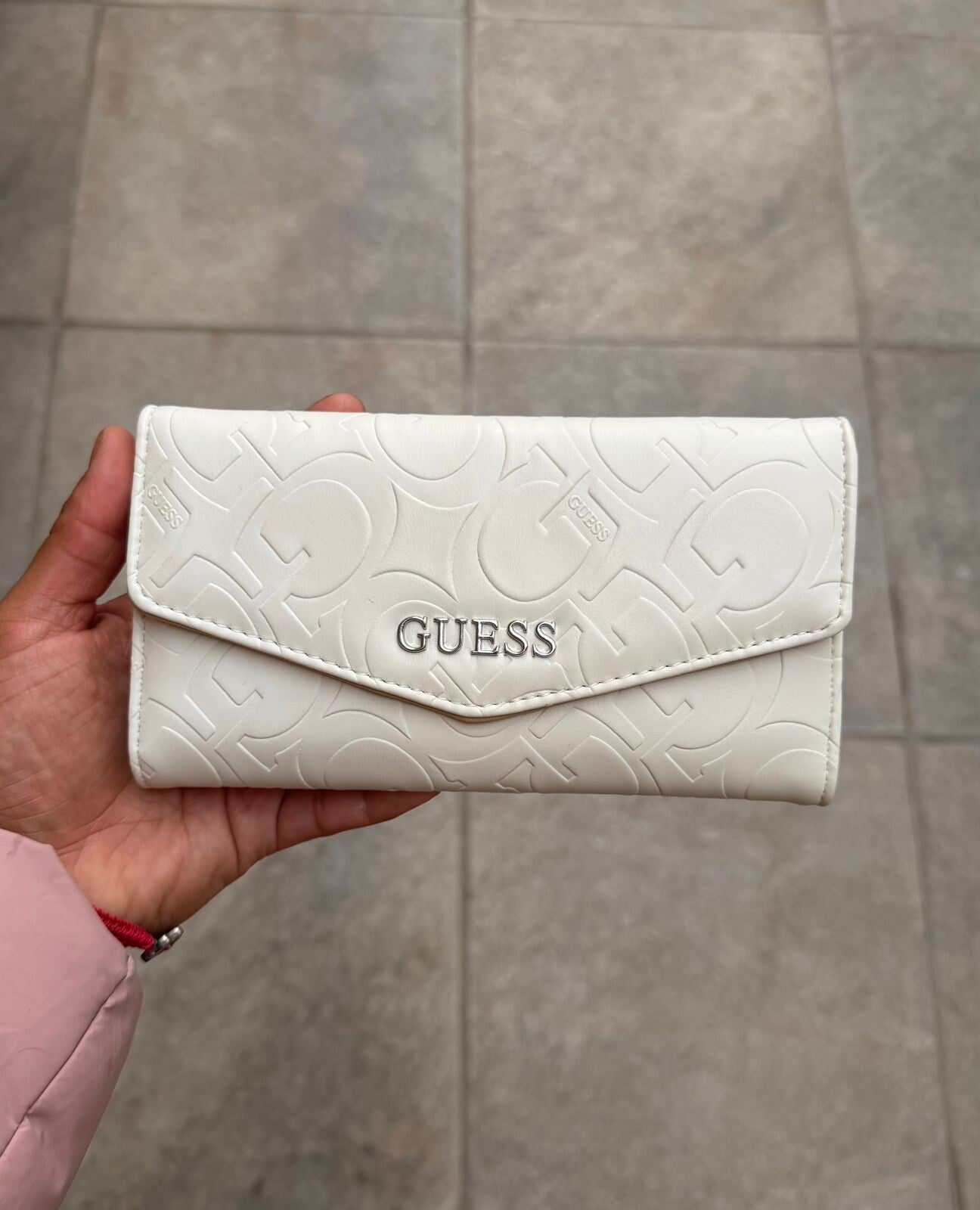Cartera Guess blanca
