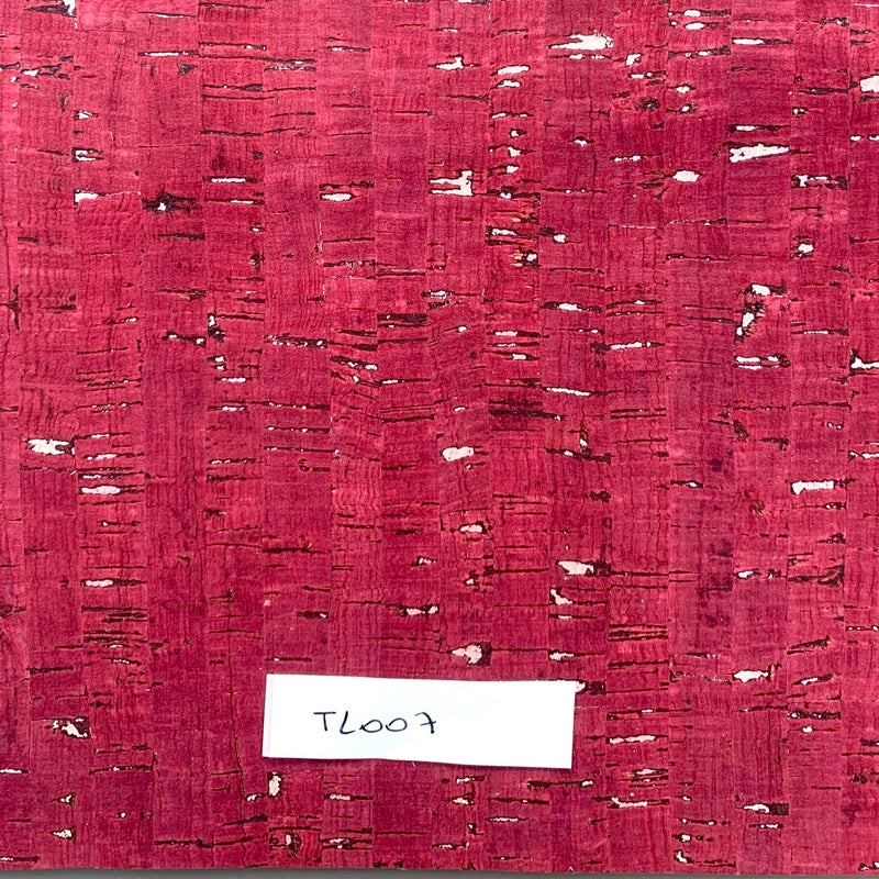 TL007- Bambou- Bordeaux avec reflets rose gold- Extérieur